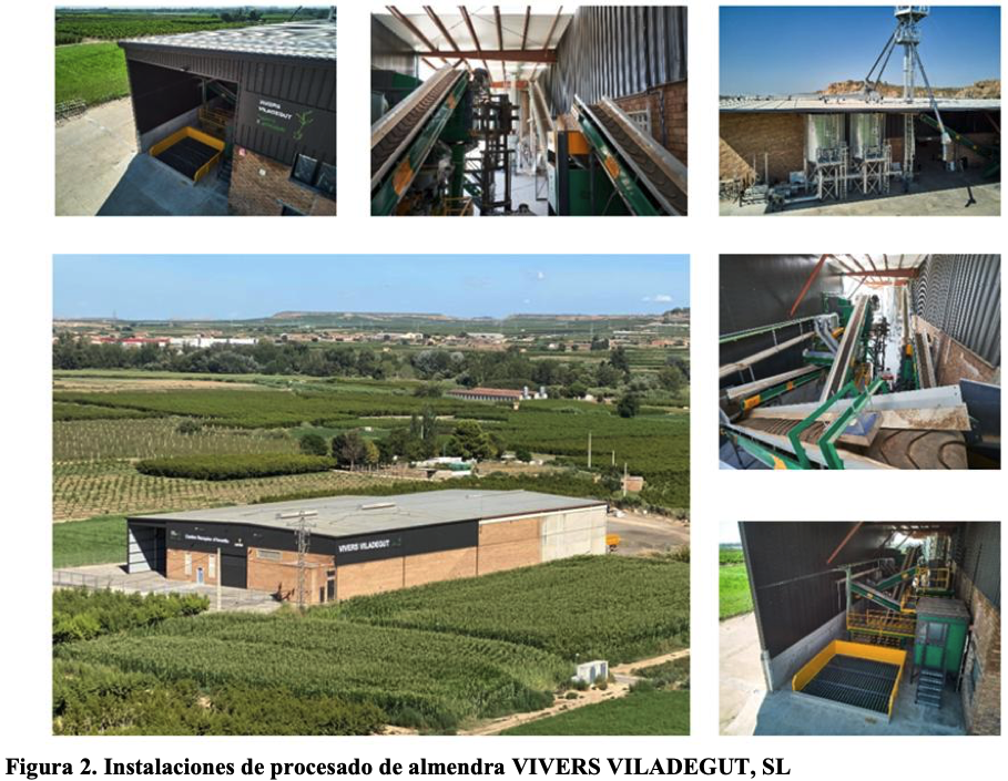 Figura 2 Instalaciónes del procesamiento de la almendra